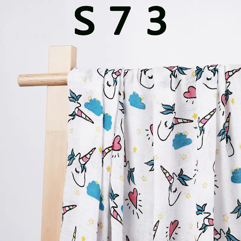 Cotton Gauze Swaddle Wrap for Newborn Baby Blanket