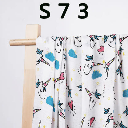 Cotton Gauze Swaddle Wrap for Newborn Baby Blanket