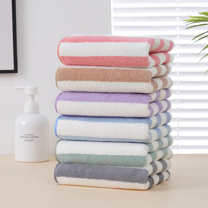 Thick Coral Fleece Towel - Absorbent and Durable