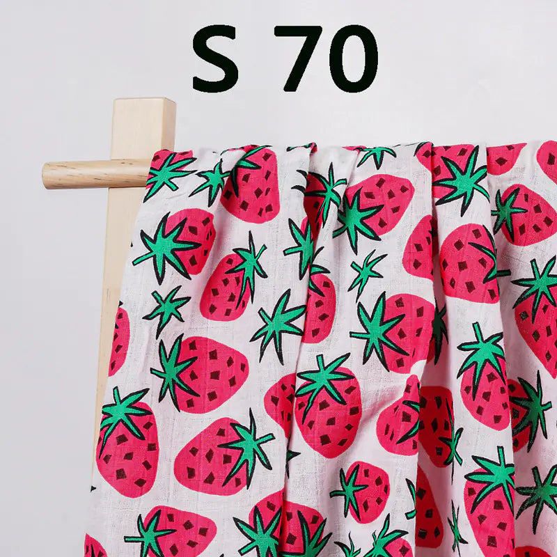 Cotton Gauze Swaddle Wrap for Newborn Baby Blanket