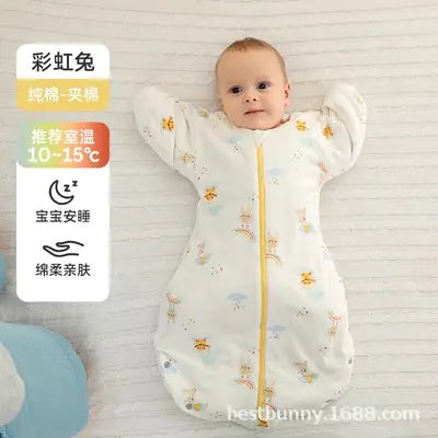 Thick Cotton Swaddle Sleeping Bag for Newborns