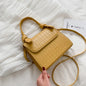 Trendy Crocodile Pattern Mini Shoulder Bag