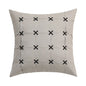 American Modern Hand-woven PU Leather Pillow Cover