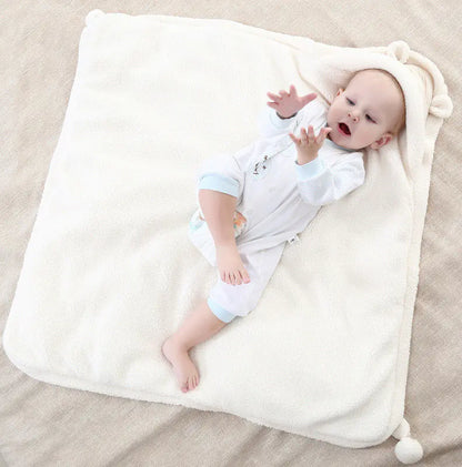 Thick Cotton Baby Swaddle Blanket for Newborns