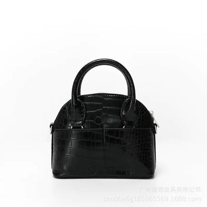New Trendy Crocodile Pattern Handbag and Shoulder Bag
