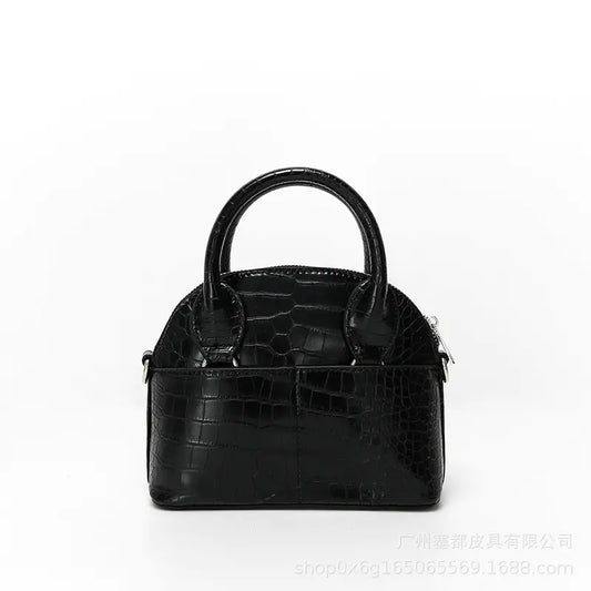 New Trendy Crocodile Pattern Handbag and Shoulder Bag