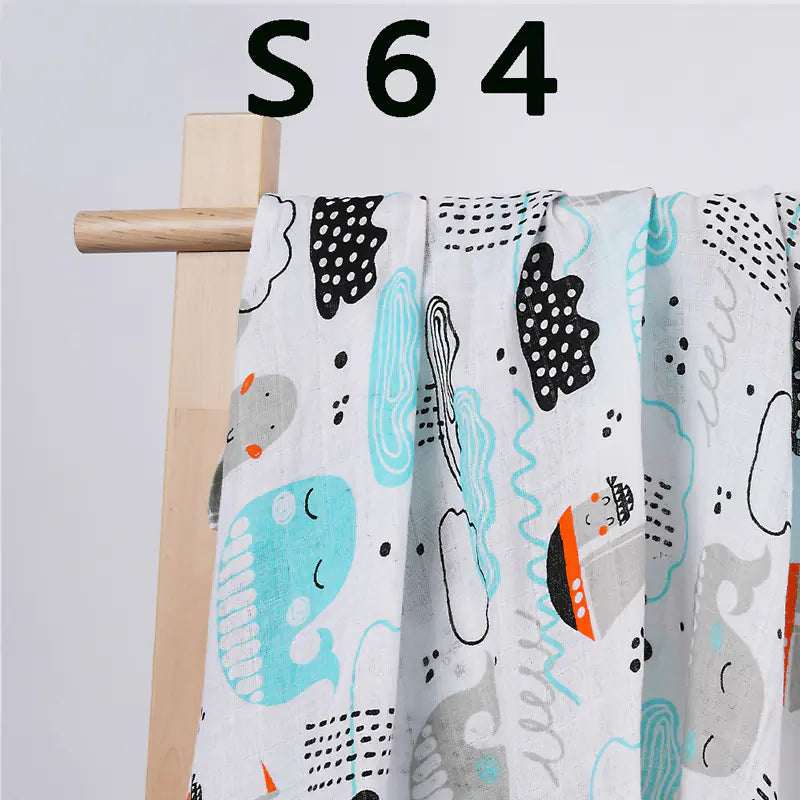 Cotton Gauze Swaddle Wrap for Newborn Baby Blanket