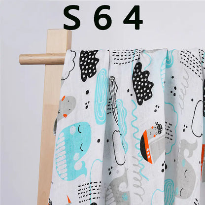 Cotton Gauze Swaddle Wrap for Newborn Baby Blanket