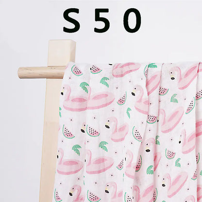 Cotton Gauze Swaddle Wrap for Newborn Baby Blanket