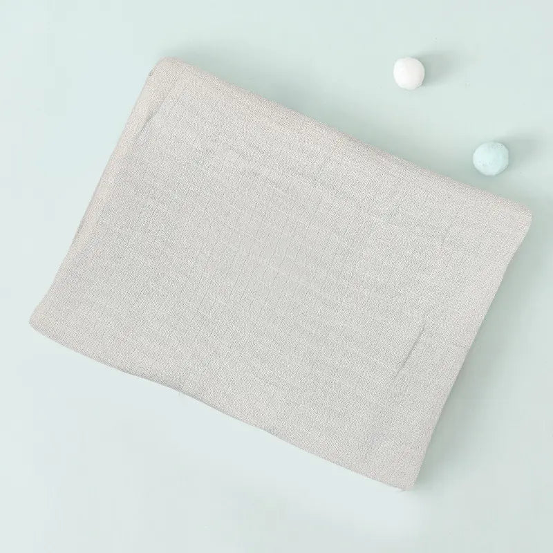 Double Layer Cotton Muslin Baby Swaddle Blanket