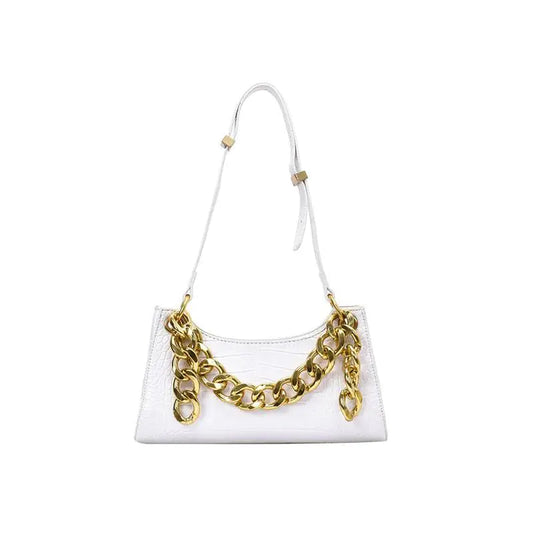 2020 Vintage Crocodile Pattern Chain Bag (Shoulder)