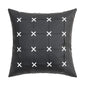 American Modern Hand-woven PU Leather Pillow Cover