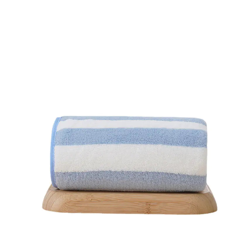 Thick Coral Fleece Towel - Absorbent and Durable
