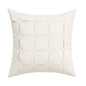 American Modern Hand-woven PU Leather Pillow Cover