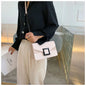 Fashionable Crocodile Pattern Chain Shoulder Bag for Women