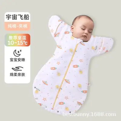 Thick Cotton Swaddle Sleeping Bag for Newborns