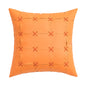 American Modern Hand-woven PU Leather Pillow Cover