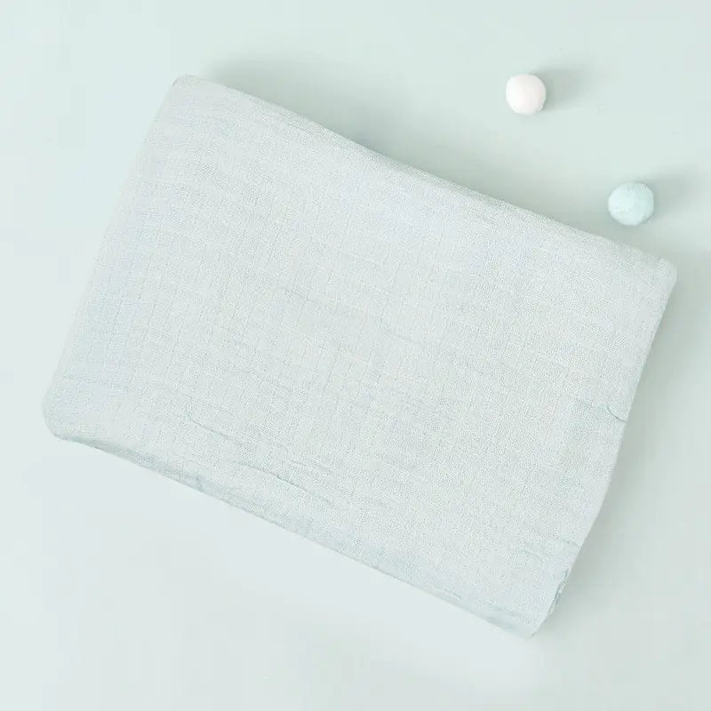 Double Layer Cotton Muslin Baby Swaddle Blanket