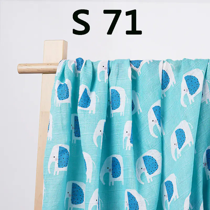 Cotton Gauze Swaddle Wrap for Newborn Baby Blanket