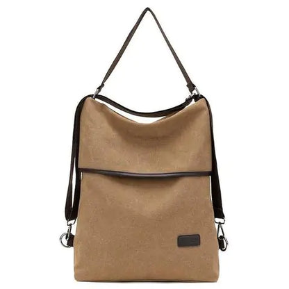 Canvas Women's Bag - Versatile Crossbody Backpack
