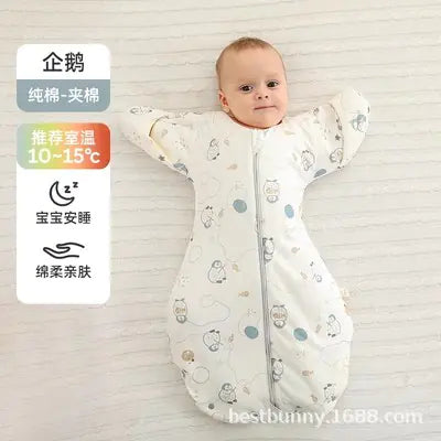 Thick Cotton Swaddle Sleeping Bag for Newborns