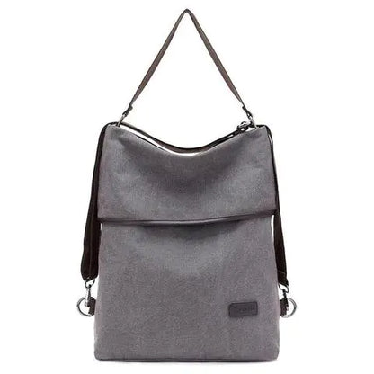 Canvas Women's Bag - Versatile Crossbody Backpack