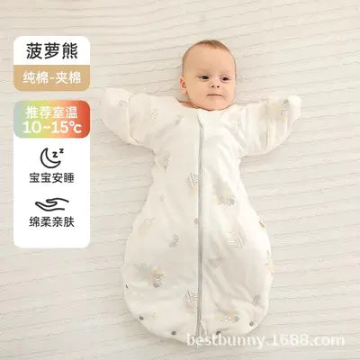 Thick Cotton Swaddle Sleeping Bag for Newborns