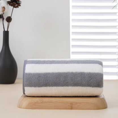 Thick Coral Fleece Towel - Absorbent and Durable