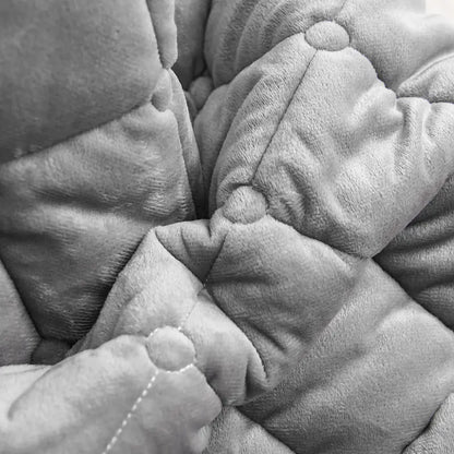 Thick Coral Fleece Mattress Protector Cover with Cotton